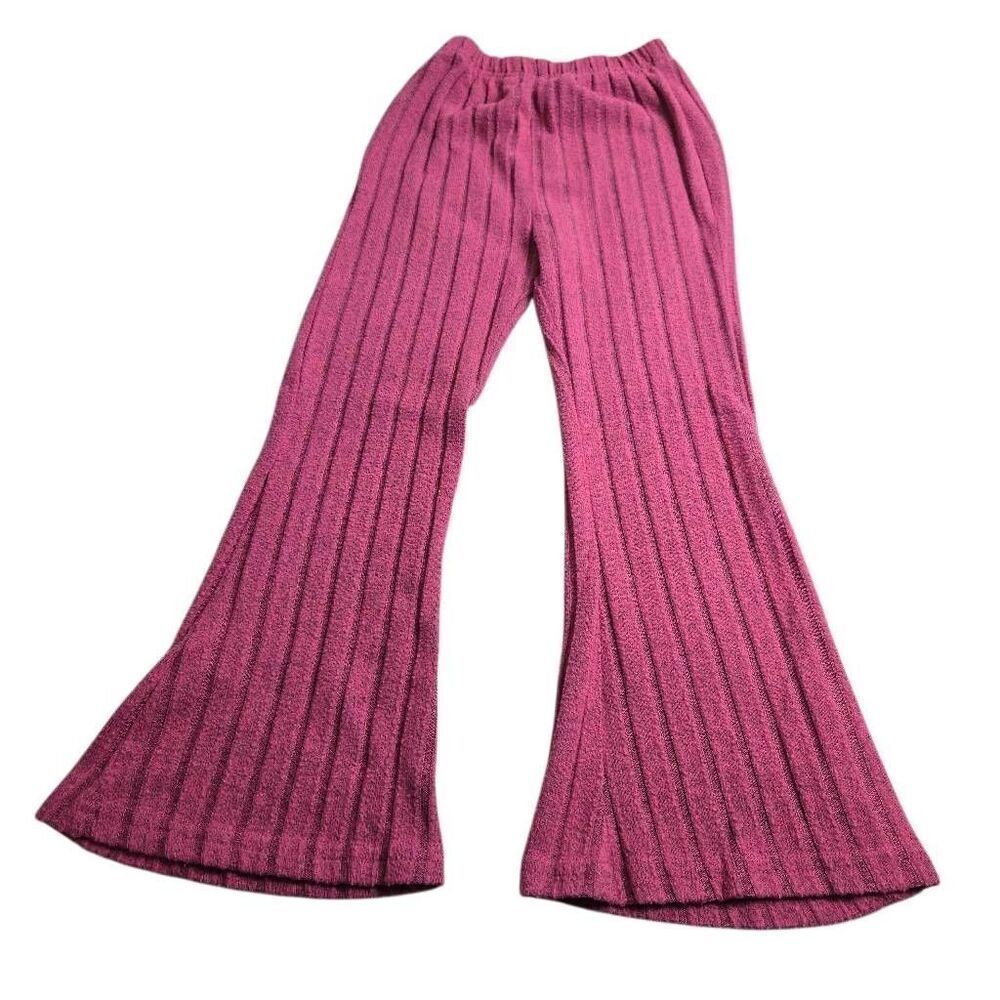 Pink Ribbed Matching outfit 130 5/6 - Picture 4 of 6